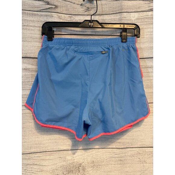 Nike Dri-Fit Running Shorts Blue & Pink Size S - Picture 3 of 3
